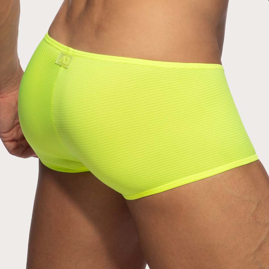 Addicted Veloz Dry Trunk - Mini Boxer Pants im Low-Rise Design aus ultra-leichtem Material in neon-gelb, back