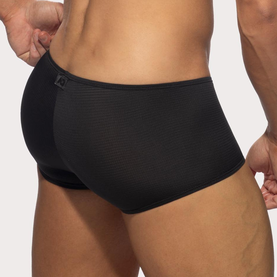 Addicted Veloz Dry Trunk - Mini Boxer Pants im Low-Rise Design aus ultra-leichtem Material in schwarz, back