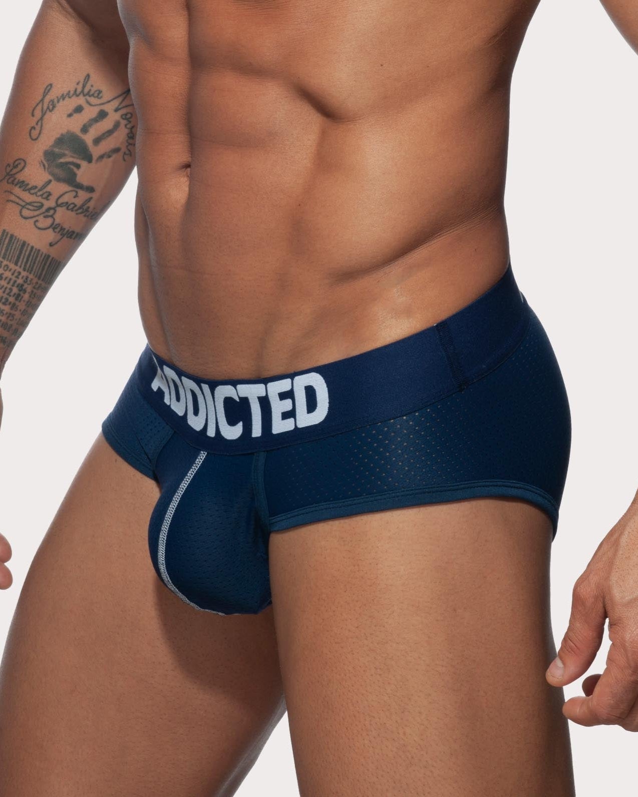 Addicted Slip 'Push-Up Mesh Brief' navy, side, 53854612160838, 53854612193606, 53854612226374, 53854612259142, 53854612291910