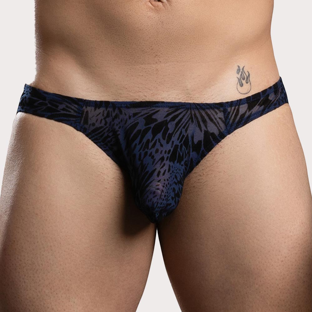 Andrew Christian Nocturnal Mesh Brief  - transparenter Mesh Slip für Männer im Low-Rise Schnitt