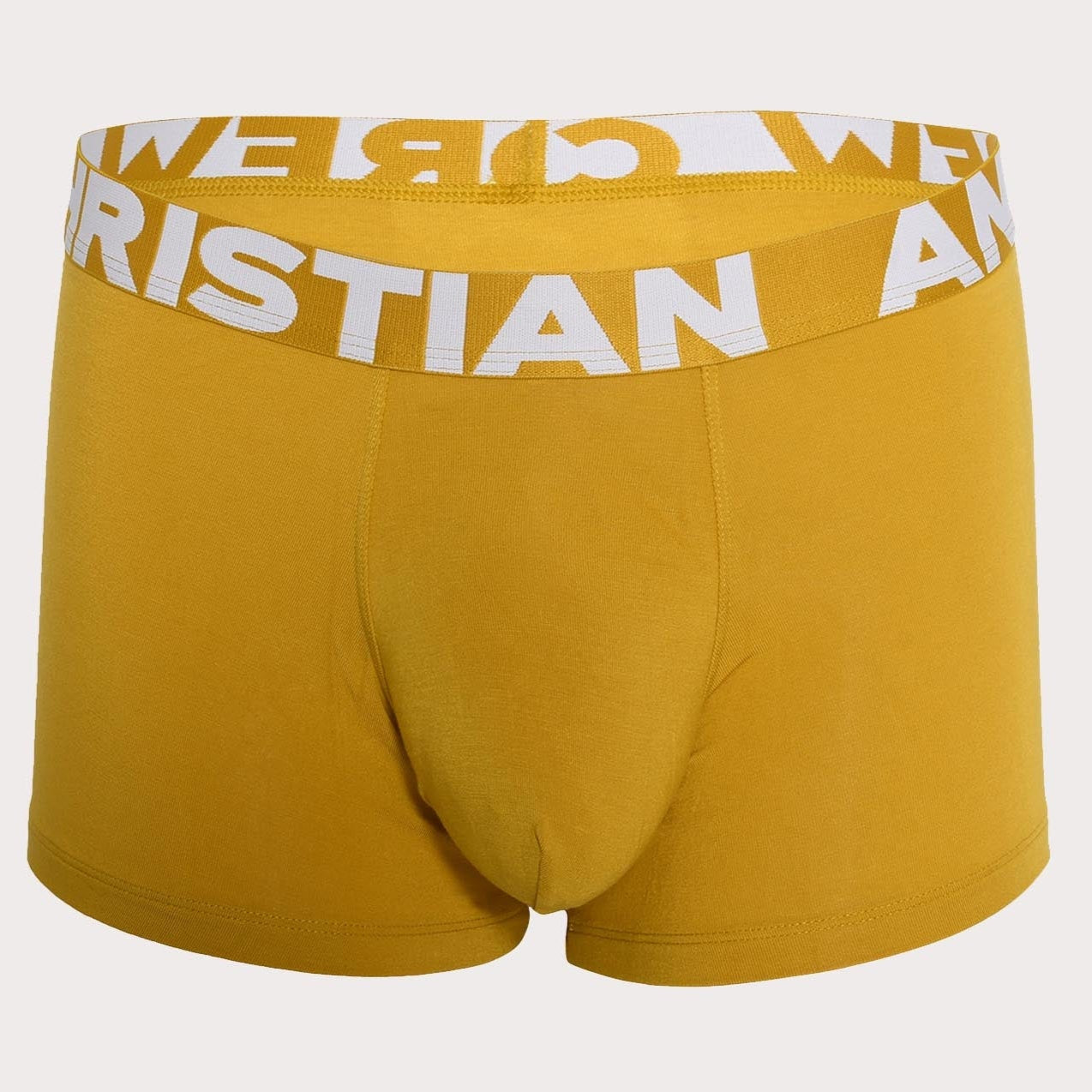 Andrew Christian Boxershorts 'Almost Naked Bamboo Boxer 93476' yellow mit großem Pouch, detail 53890848915782, 53890848948550, 53890848981318, 53890849014086