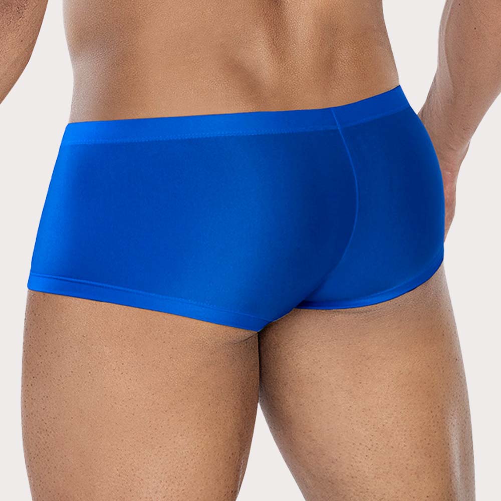 Cut4Men SP4NDEX Hipster - Knappe Herren Pants aus Mikrofaser in blau, back