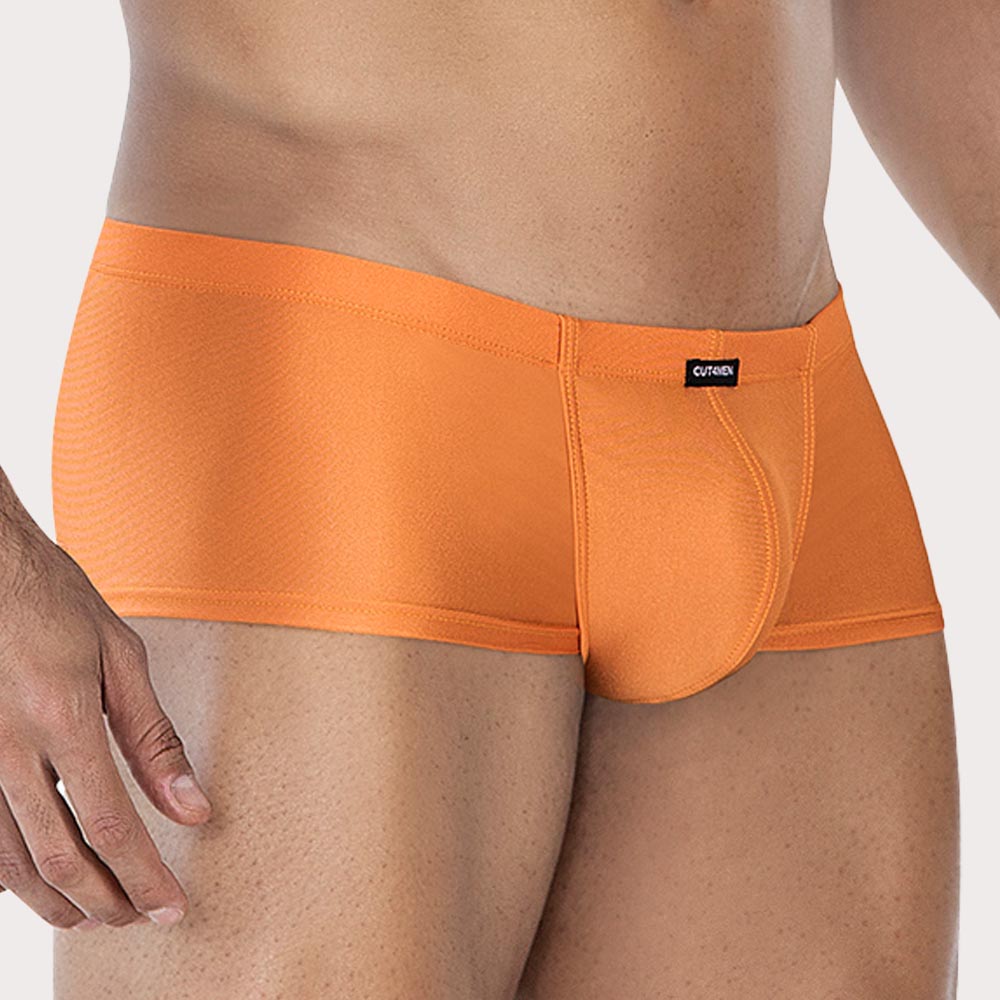 Cut4Men SP4NDEX Hipster - Knappe Herren Pants aus Mikrofaser in orange