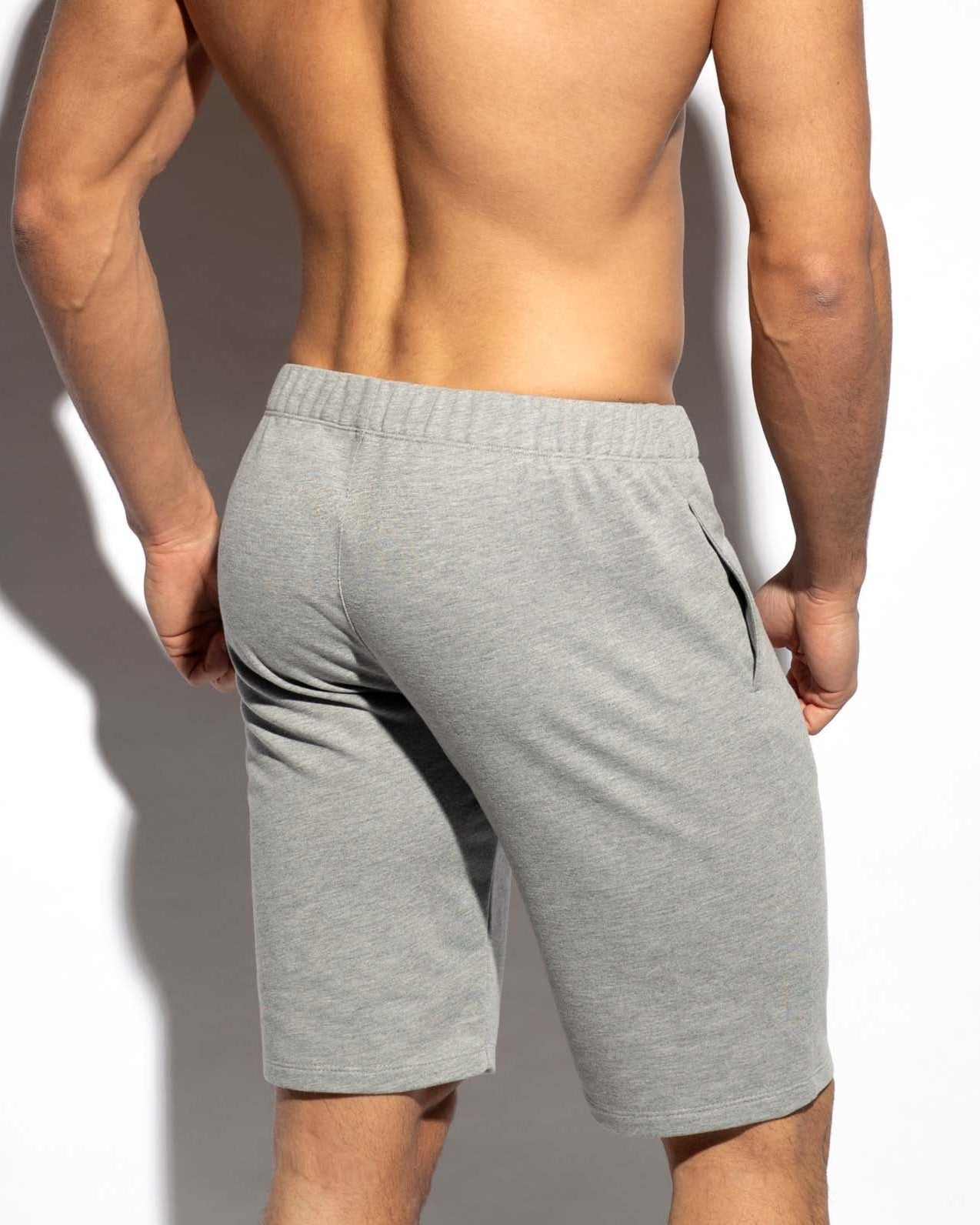ES Collection kurze Sporthose 'Relief Sports Shorts' grey, back