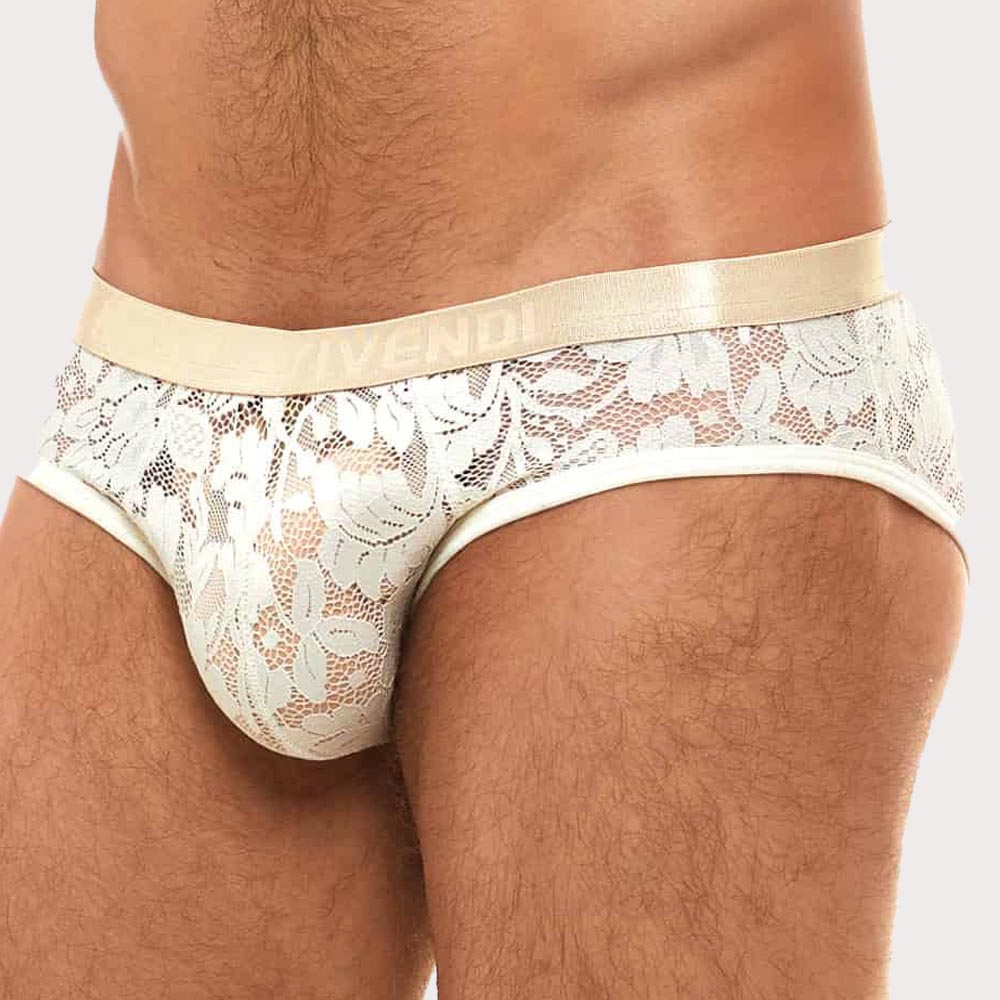 Floral Lace Brief 04113
