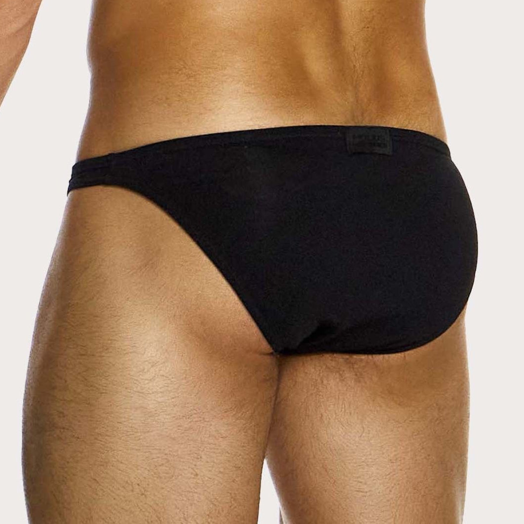 Modus Vivendi Slip 'Bamboo Low Cut Brief' black back, 50624221905222, 50624221937990, 50624221970758, 50624222003526