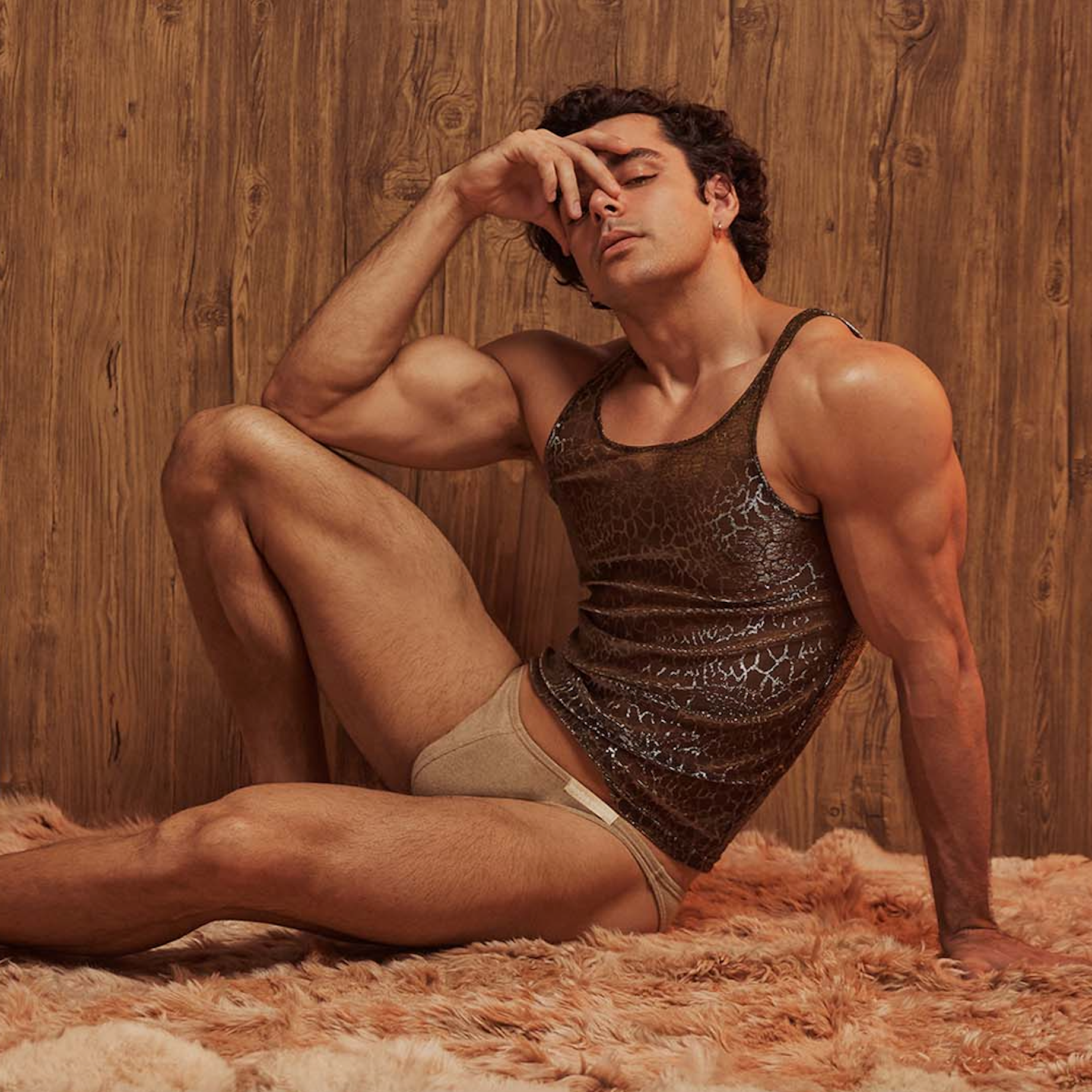 Camel Low-Cut Brief 21412