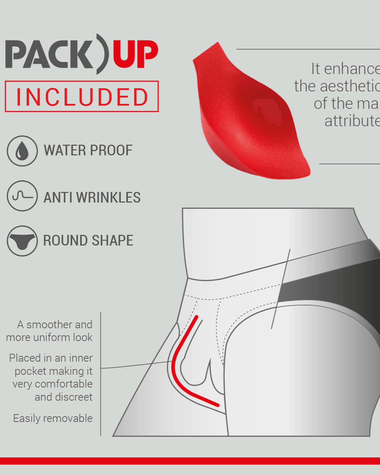 Addicted Push Up Einlage 'Pack Up'