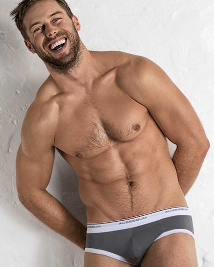 aussieBum Slip 'Baseline Brief' grey