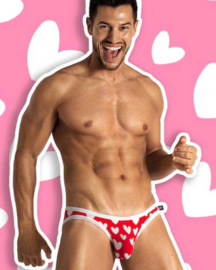 aussieBum Mini-Slip 'Teeball Brief' Heart