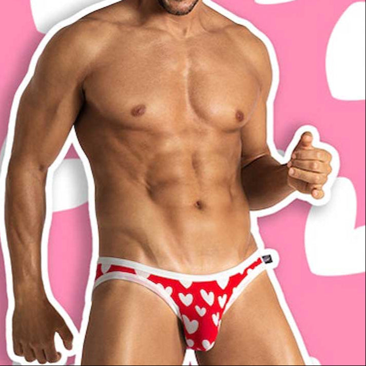 aussieBum Mini-Slip 'Teeball Brief' Heart