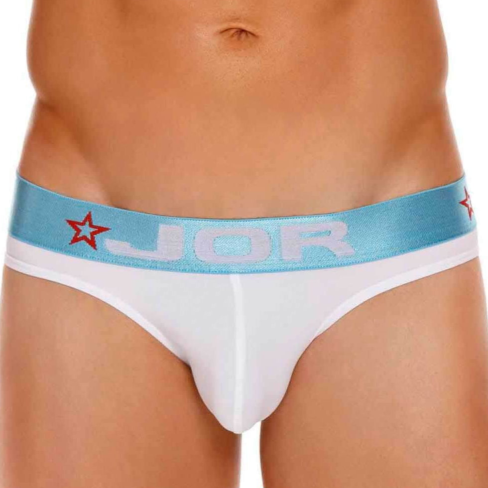 Microfaser Herren Slip 'BIKINI BRIEF' in weiß von JOR Underwear