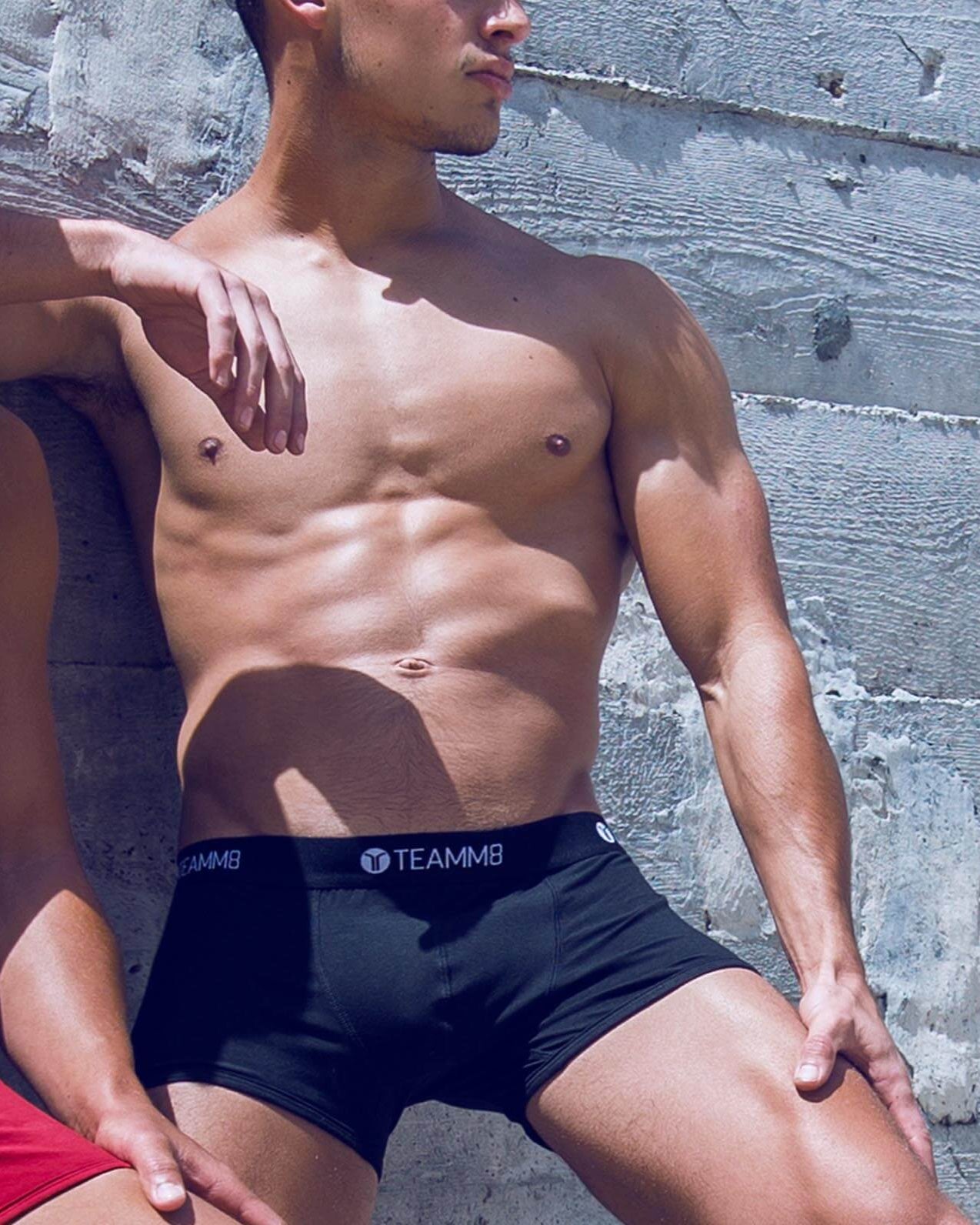 Coole Boxershorts 'Super Low Boxer' in schwarz der Marke TEAMM8, Lifestyle