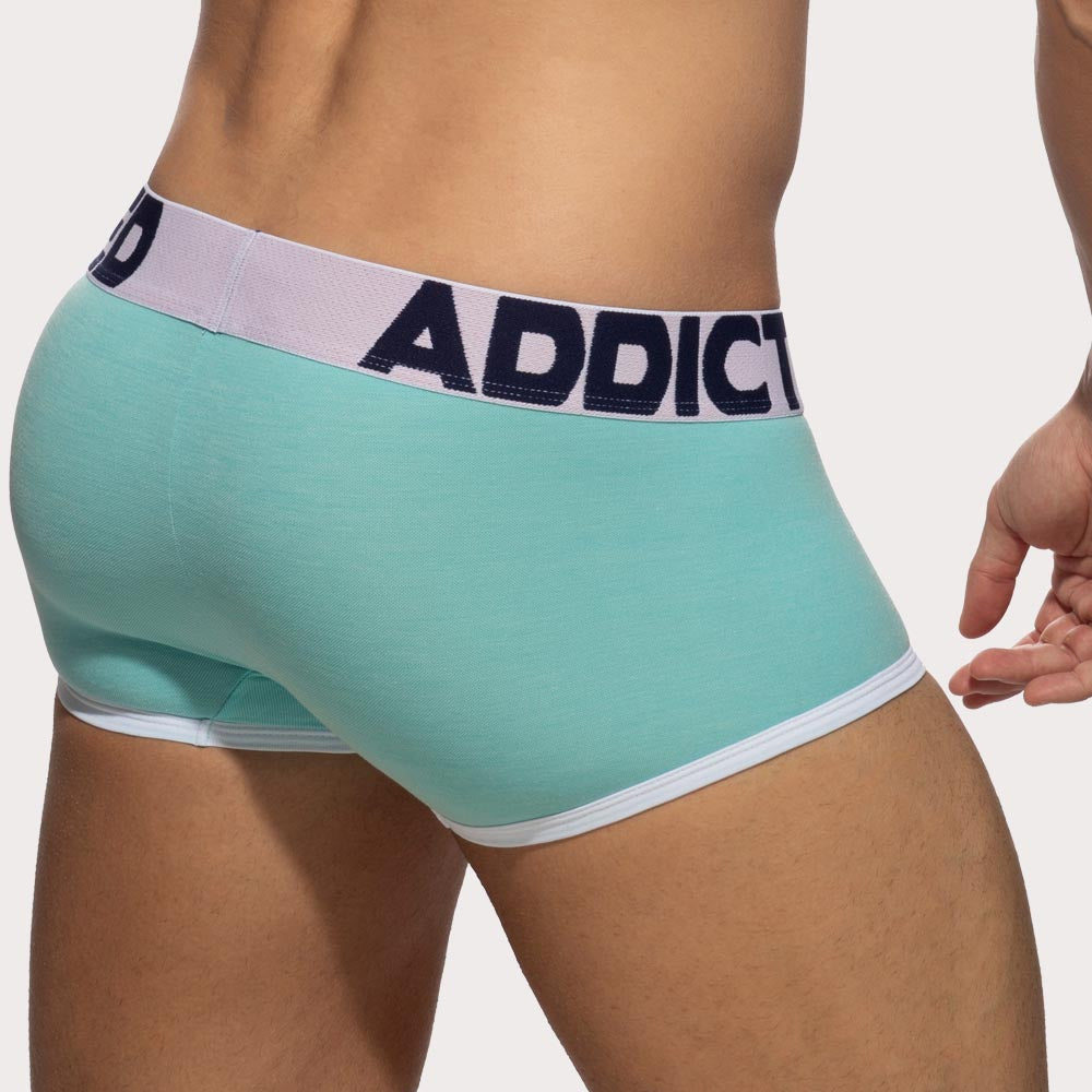 Addicted AD Pique Trunk - Körperbetonte Boxershorts mit grozügigem Pouch aus strukturiertem Material, back