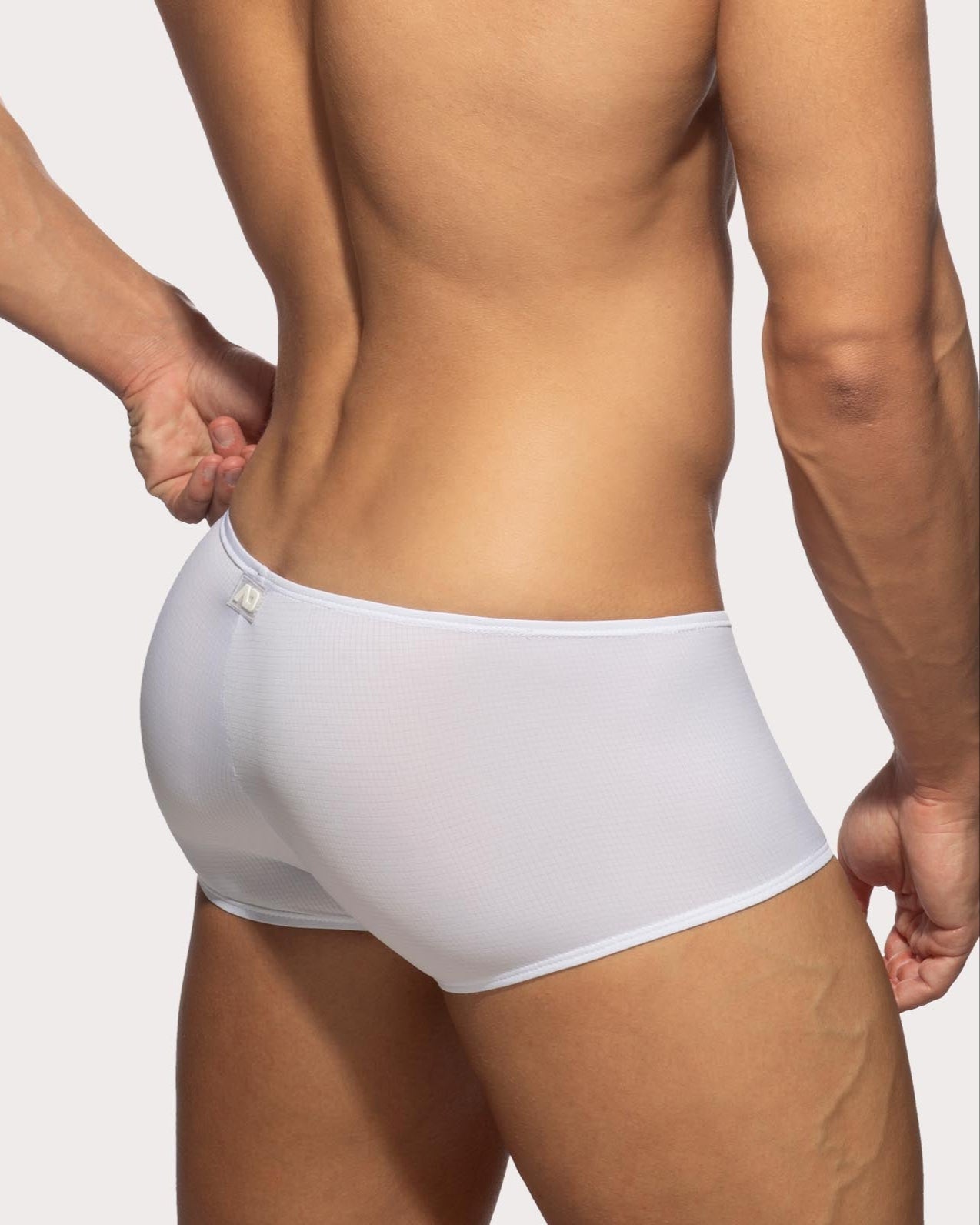 Addicted sexy Mini Pants 'Veloz Dry Trunk' white, back, 54094709948742, 54094709981510, 54094710014278, 54094710047046