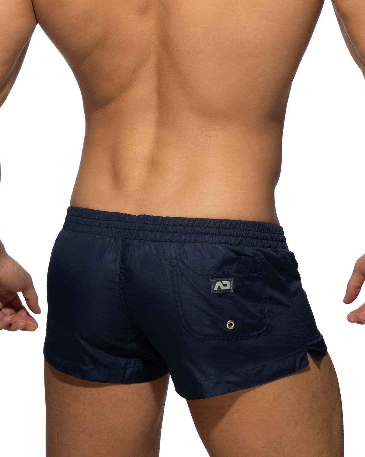 Knappe Addicted Badeshorts 'Basic Mini Swim Short' navy blue, back, 49784516641094, 49784516673862, 49784516706630, 49784516739398