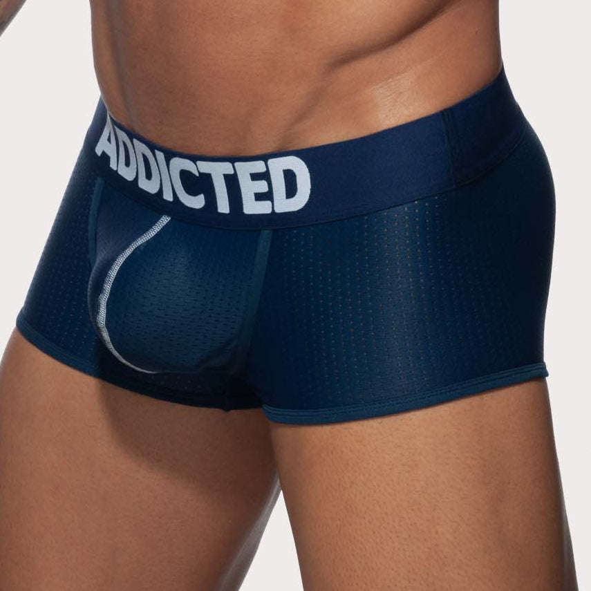 Addicted Boxershorts 'Push-Up Mesh Trunk' navy, 53854352507206, 53854352539974, 53854352572742, 53854352605510, 53854352638278