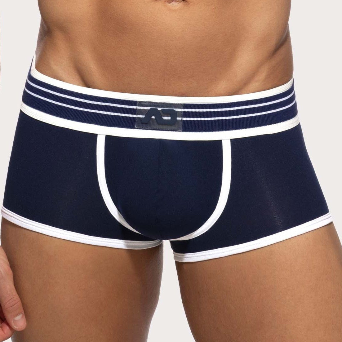 Addicted leicht transparente Boxershorts  'Double Trouble Trunk' navy, 54093809942854, 54093809975622, 54093810008390, 54093810041158