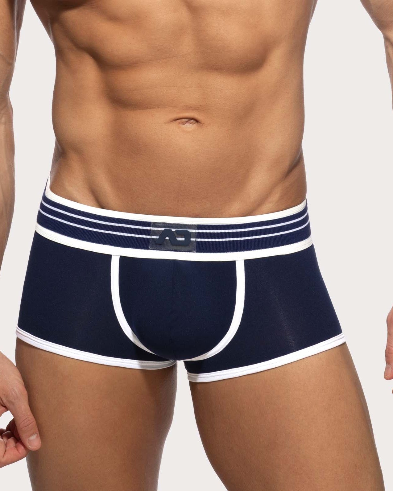 Addicted leicht transparente Boxershorts  'Double Trouble Trunk' navy, 54093809942854, 54093809975622, 54093810008390, 54093810041158