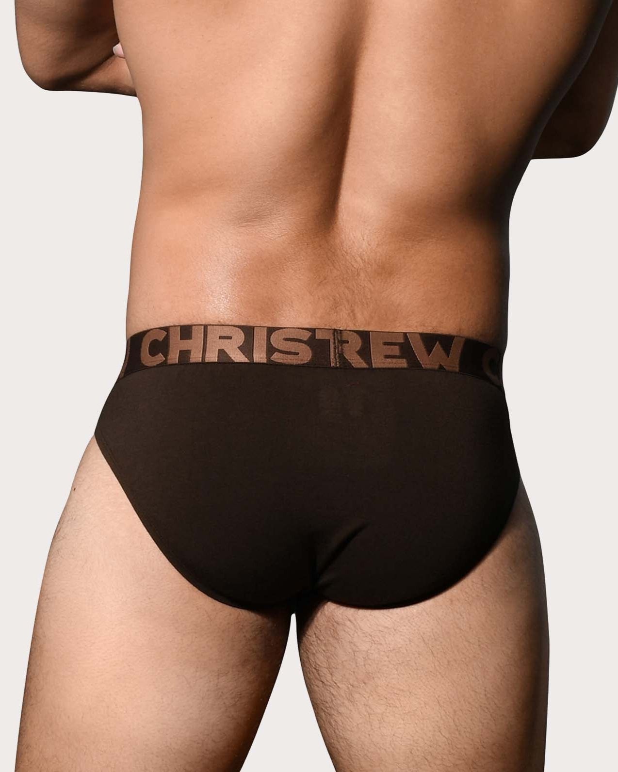 Andrew Christian Slip 'Almost Naked Bamboo Brief 93475' brown mit großem Pouch, back, 53893314117958, 53893314150726, 53893314183494, 53893314216262