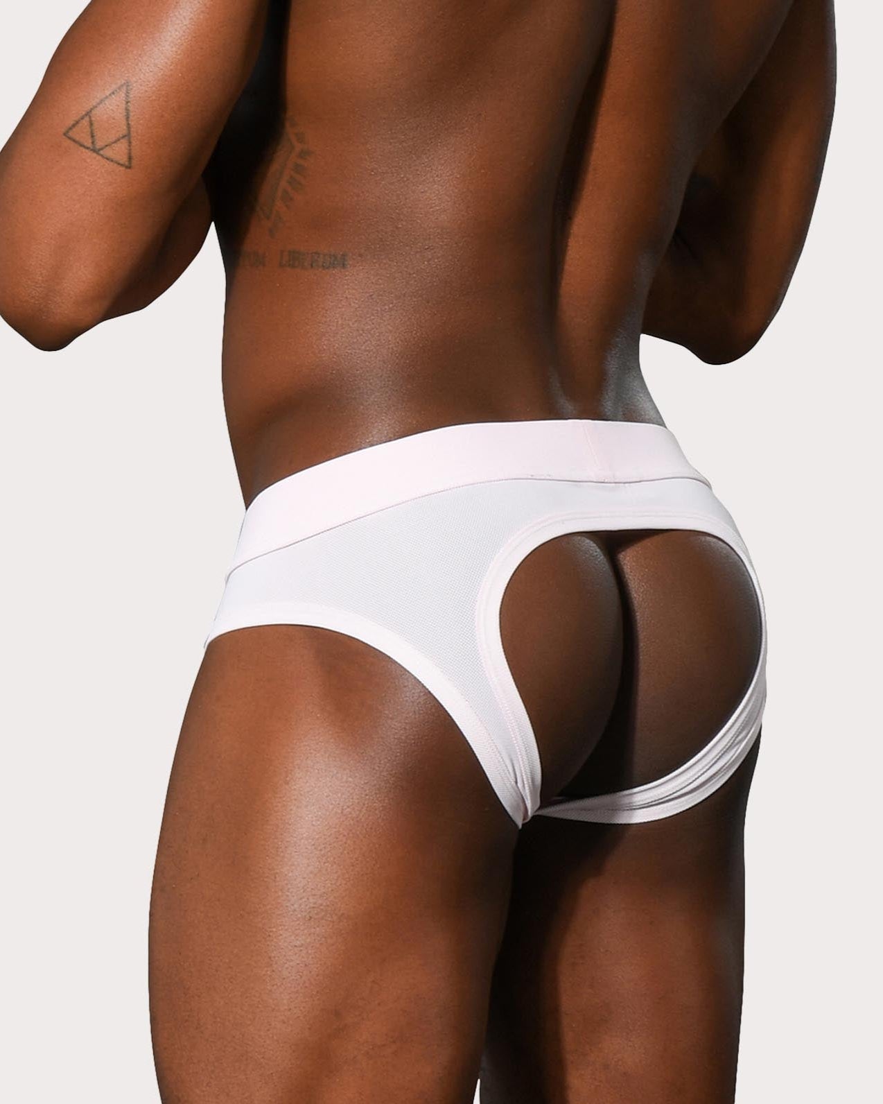 Andrew Christian Almost Naked Jock - Sexy Jockstrap für Männer in zartem pink, back