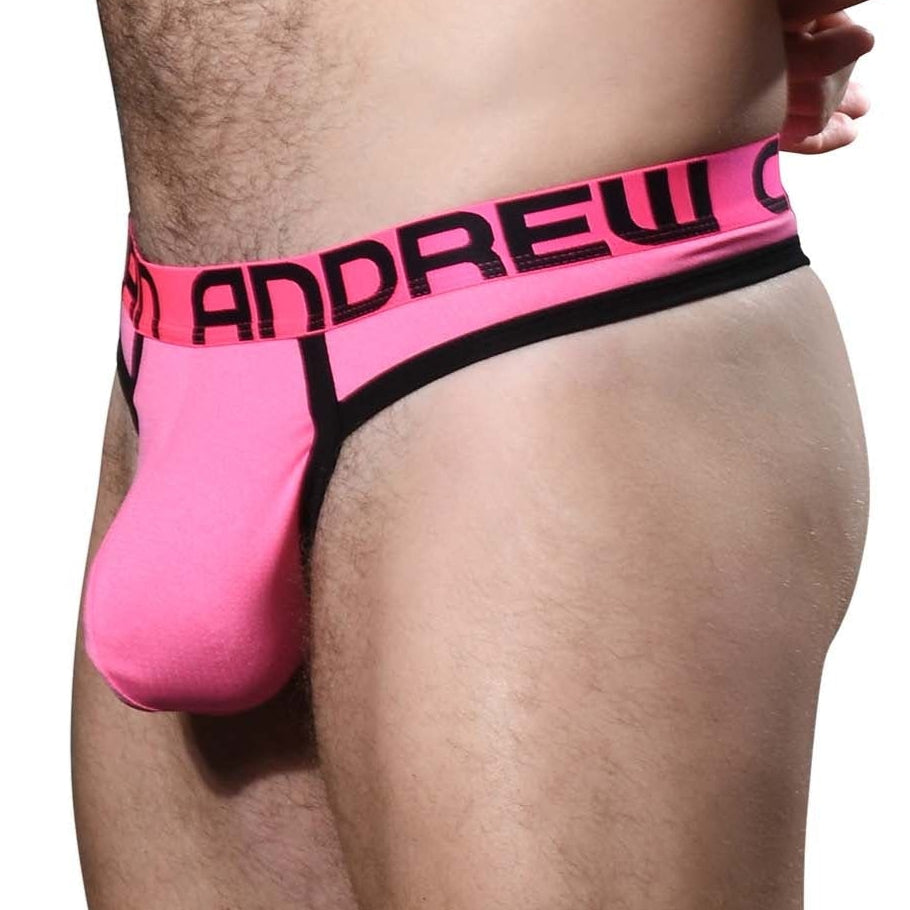 Andrew Christian Hottie Thong pink