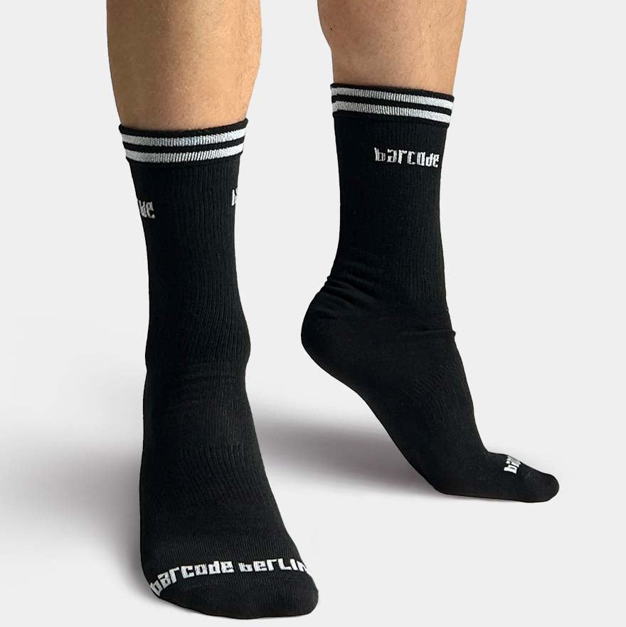Barcode Berlin Sportsocken 'Festival Socks' black