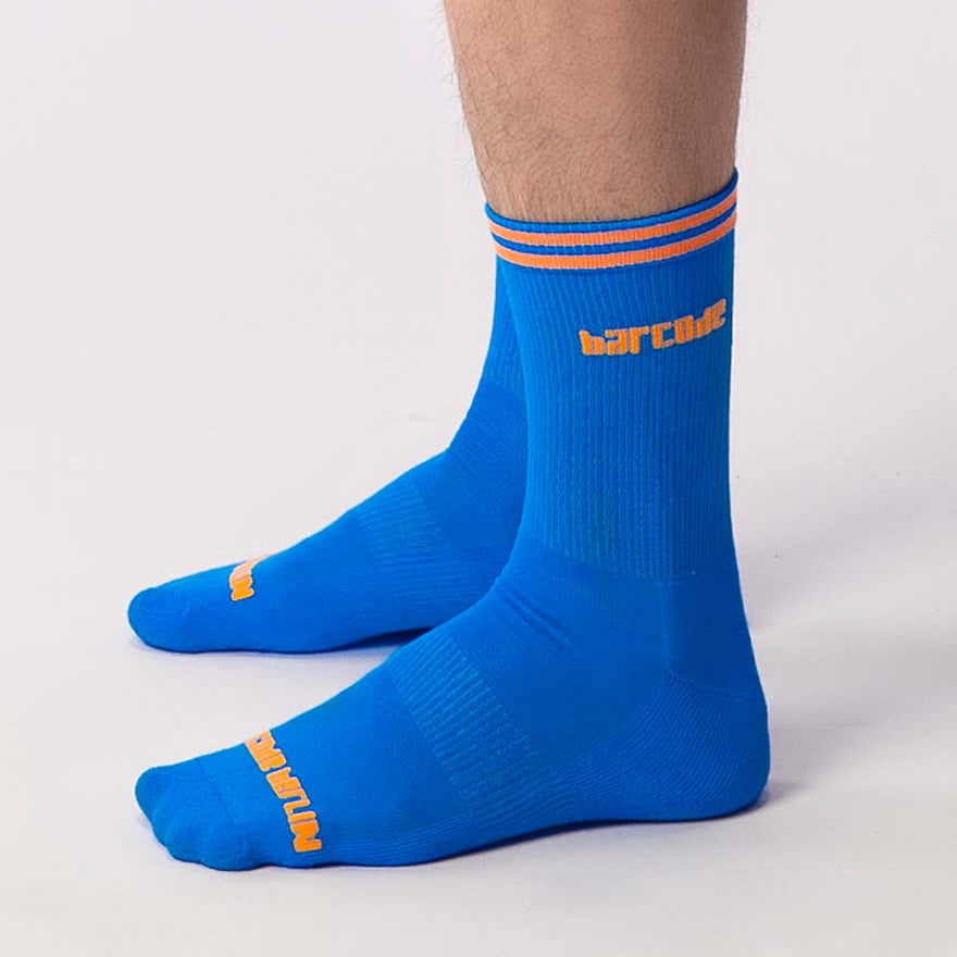 Barcode Berlin Sportsocken 'Festival Socks' blue