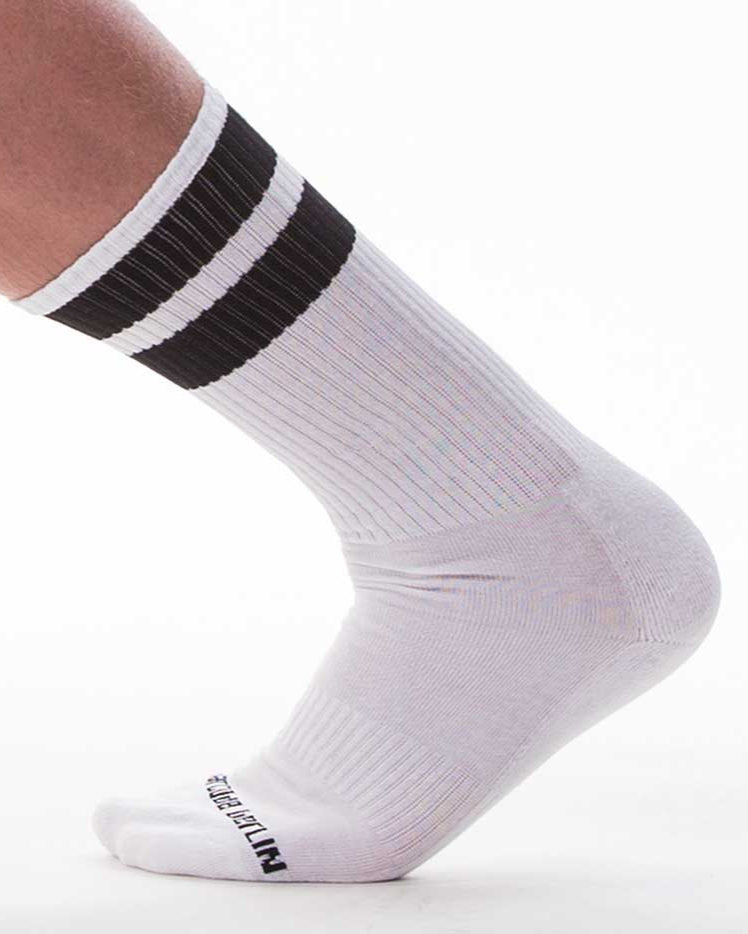 Barcode Berlin Gym Socks white black