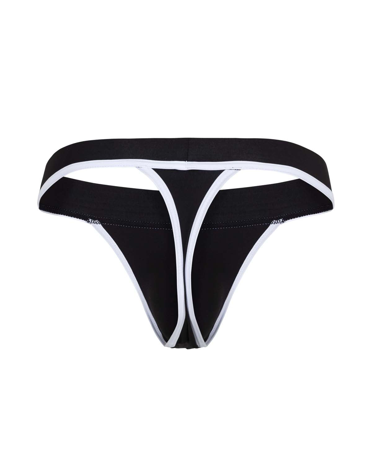 Intymen Skyline Thong - schwarzer Männer String mit elastischem Bund und angenehmem Tragekomfort