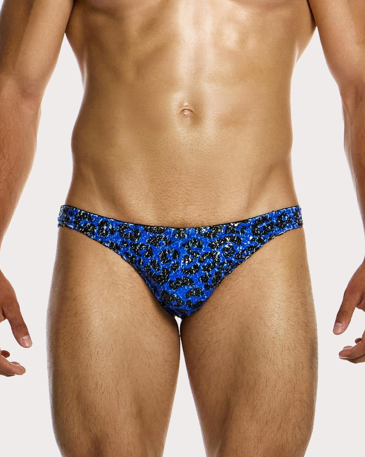 Gewagter Modus Vivendi Slip 'Leopard Sequin Low Cut Brief' blue, 50621238673734, 50621238706502, 50621238739270, 50621238772038