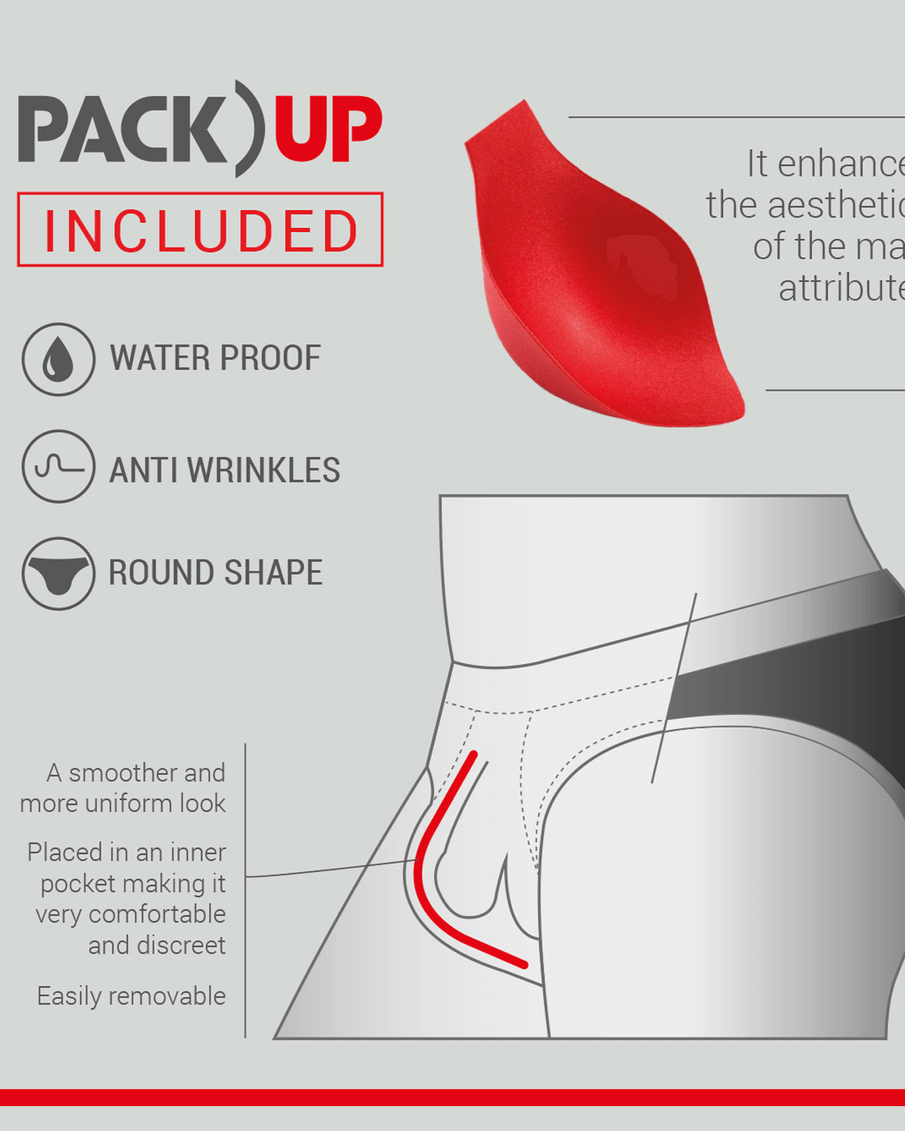 Addicted Push Up Einlage 'Pack Up'