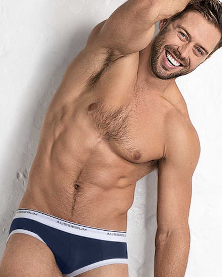 aussiebum Slip 'Baseline Brief' navy