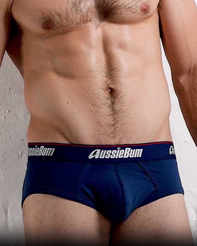 Aussiebum Slip 'Cottonsoft Brief' navy - komfortabler Slip für Männer mit perfekter Passform 