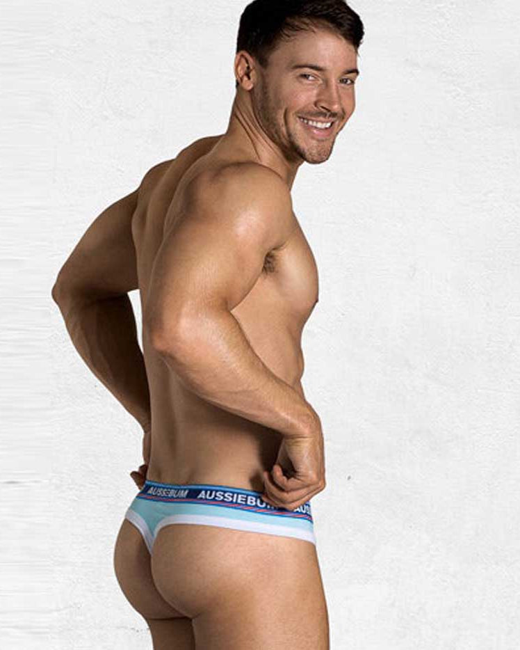 Icy Blue Thong