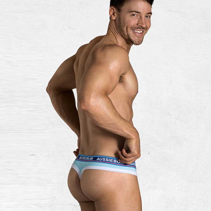 Icy Blue Thong