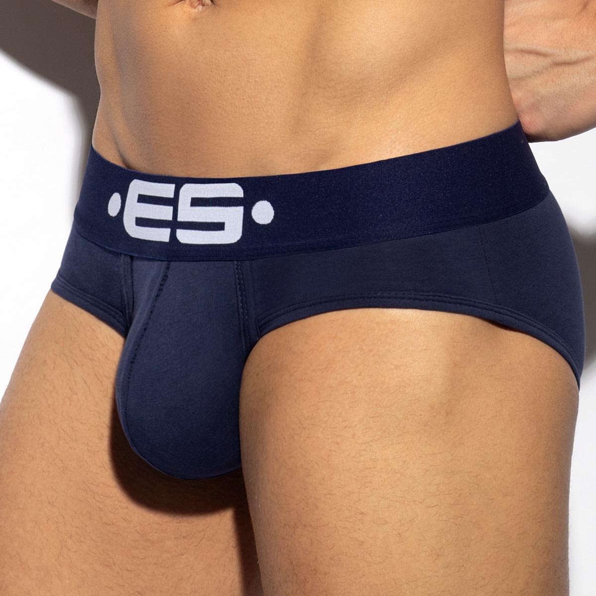 ES Collection Pack Up Wonderbrief - Herren Slip mit Push-Up Einlage, navy-blau
