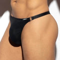 SHINY RECYCLED RIB THONG UN555 