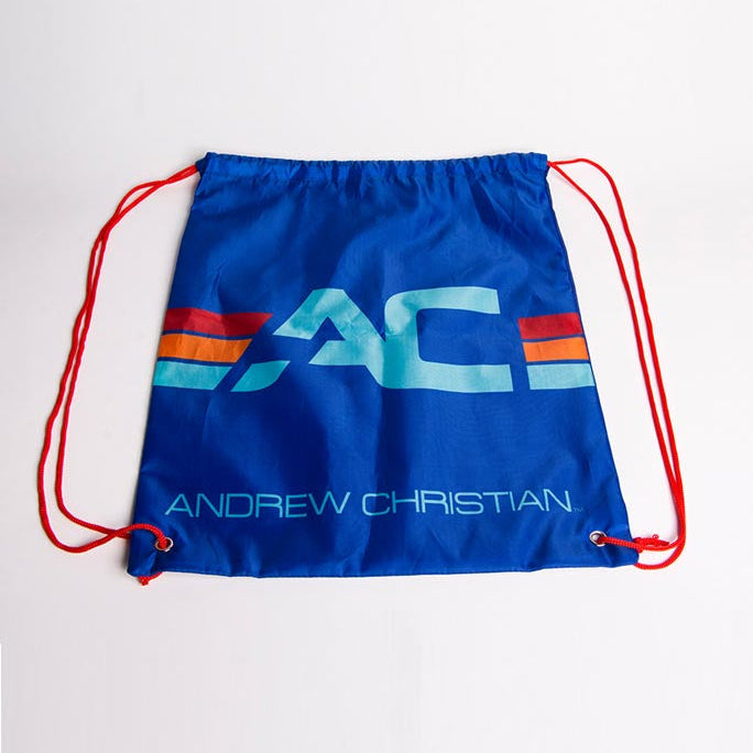 blauer Andrew Christian Rucksack 'California Backpack', Detailansicht